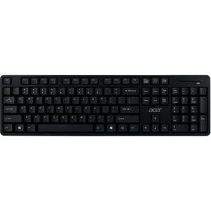 Acer AAK940 Keypad&Maus - Deutsch - Retail - Tastatur, Kabellos, Funk 2,40 GHz USB, Schwarz - Maus, Kabellos, Funk, USB, 1