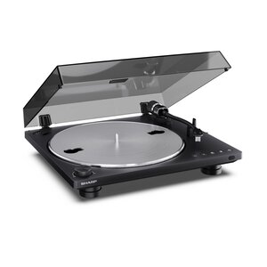 Sharp RP-TT100 Plattenspieler - Vollautomatischer Tonarm mit Wiedergabe- und Repeat-Funktion - Bedienung der Funktionen pe