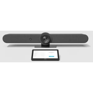 Logitech Rally Bar Videokonferenzausrüstung - Medium/Large Room Size Supported - Graphit - für Videokonferenzen, Meeting-Raum - 3840 x 2160 Video (Live) - 4K - 30 fps - 1 x HDMI Ein - 2 x HDMI Aus - USB - Fast Ethernet - Wireless LAN - Intern Mikrofon€ - Tabletop, Wandmontierbar