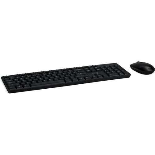 Acer AAK940 Keypad&Maus - Deutsch - Retail - Tastatur, Kabellos, Funk 2,40 GHz USB, Schwarz - Maus, Kabellos, Funk, USB, 1