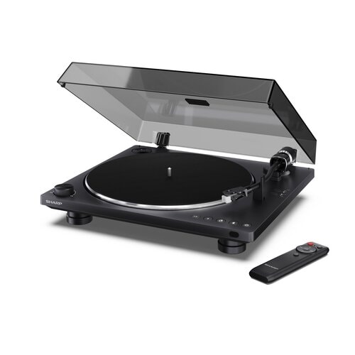 Sharp RP-TT100 Plattenspieler - Vollautomatischer Tonarm mit Wiedergabe- und Repeat-Funktion - Bedienung der Funktionen pe