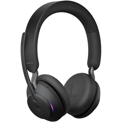 Jabra Evolve2 65
Link380a UC Stereo Black
Lieferumfang: Evolve2 65 headset black UC, Link 380 BT adapter USB-A, 1.2m USB-C