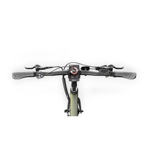 Sharp Stecker Hybrid-Fahrrad - Hybrid - 711,20 mm Rad - Aluminium Rahmen7 Gang/Gänge - Grau