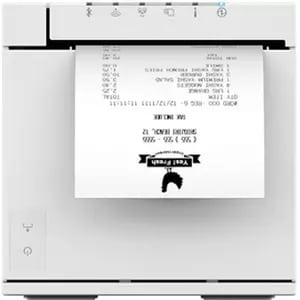TM-m30III POS Thermal Receipt Printer (White) with Built-in USB Ethernet Bluetooth iOS Android Windows Ultra Compact Therm
