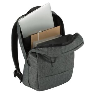 Incase City Carrying Case (Backpack) for 39.6 cm (15.6") Notebook - Black Heather, Gunmetal Grey - Fleece Body - Shoulder 
