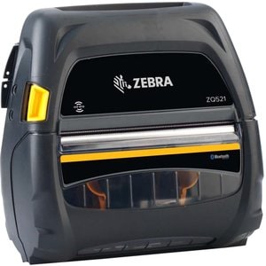 DT Printer ZQ521 4.45in/113mm Eng/Trdl Ch/Korean fonts Dual 802.11ac/Bluetooth 4.X linerless stnd battery APAC certs Group