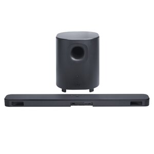JBL Bar 500MK2 5.1 Bluetooth Sound Bar Speaker - 750 W RMS - Google Assistant, Siri Supported - Black - Wall Mountable - 4
