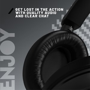 C6-100 Gaming Headset Black For PS5, PS4, XBOX, Nintendo Switch 2, Nintendo Switch PC & Mobile