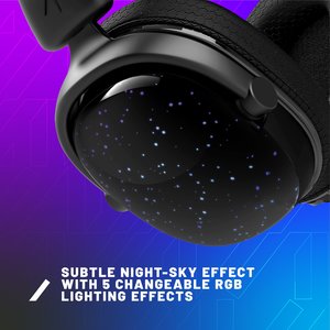RADAR Light Up RGB Gaming Headset Night Sky for PS5, PS4, XBOX, Nintendo Switch 2, Nintendo Switch, PC & Mobile