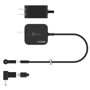 67W GaN PD USB-C Mini Charger with HP 4.5 mm DC Converter