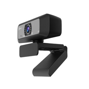 j5create JVCU100 Webcam - 2 Megapixel - 30 fps - Black - USB 2.0 Type A - 1 Each - Full HD - 1920 x 1080 Video - 82° Angle