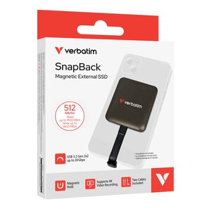 VERBATIM SNAPBACK SSD 512GB MOCHA METALLIC