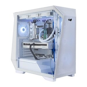 In Win Prism IW-CS-PRISM Gaming Computer Case - ATX Motherboard Supported - Mid-tower - SPCC, Tempered Glass, Glass - Whit