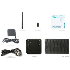 ZBOX CI649 nano - i5-1335U - 8GB RAM - 240GB SSD - Fanless - DisplayPort, HDMI - Windows 11 Pro - 2Y Warranty