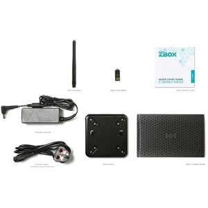 ZBOX CI675 nano - Ultra 7 255U - 8GB RAM - 500GB SSD - Fanless - 2 x DisplayPort, 1 x HDMI - Windows 11 IoT Enterprise LTS