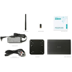 ZBOX CI675 nano - Ultra 7 255U - 16GB RAM - 500GB SSD - Fanless - 2 x DisplayPort, 1 x HDMI - Windows 11 Pro - 2Y Warranty