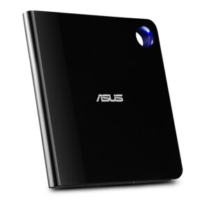 ASUS SBW-06D5H-U - Ultra-slim Portable USB 3.2 Gen 1x1 Blu-ray burner with M-DISC support for lifetime data backup compati