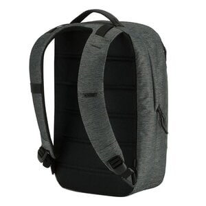 Incase City Carrying Case (Backpack) for 39.6 cm (15.6") Notebook - Black Heather, Gunmetal Grey - Fleece Body - Shoulder 