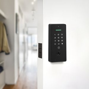 Yale Essential YLBD226NRMBK Smart Deadbolt - Touchscreen - Matte Black