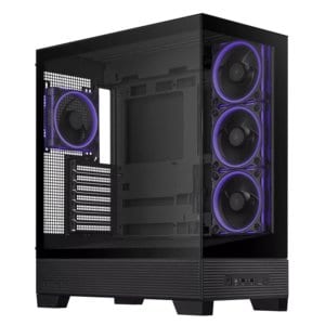 ASUS A31 PLUS Case - Mid Tower - ARGB - ATX, Micro-ATX, Mini-ITX, BTF - Black