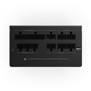 NZXT Gold Core PA-8G3BB-AU ATX12V v3.1, EPS12V v2.92 Modular Power Supply - 850 W - Black - ATX - 120 V AC, 230 V AC Input