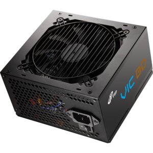 FSP 650W VIC BD ATX 3.1 BRONZE NON MODULAR BLACK PSU, EMBOSSED CABLES, 105? BULK CAPACITOR, DC-DC MODULE, AND SAFETY PROTE
