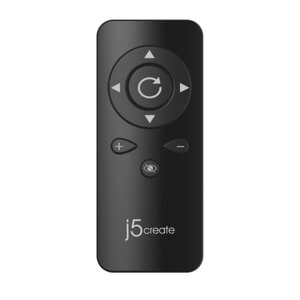 j5create JVCU435 Webcam - 8 Megapixel - 30 fps - Black, Silver - USB 2.0 Type A - 1 Each - 4K - 3840 x 2160 Video - CMOS S