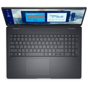 Dell Pro 16 PC16250 - 16in FHD+ (1920x1200) - Ultra 7 255U - 16GB (1x16GB) - 512GB SSD - Magnetite - Backlit Keyboard - FH