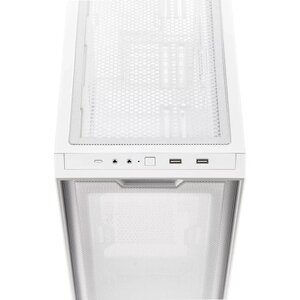 ASUS A21 PLUS White microATX case offers support for hidden-connector motherboards, 360 mm radiators and 380 mm graphics c