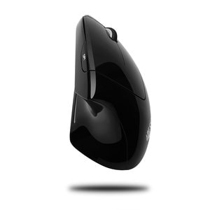 iMouse E10 Vertical Ergonomic Mouse - 2.4 GHz Wireless - 6 Button(s) - 1600 dpi - Scroll Wheel - Right-handed - AAA Batter