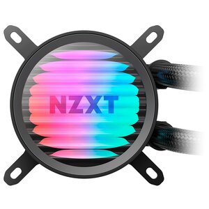 NZXT Kraken Core 360 RGB RL-KR36C-B1 (360mm) Liquid Cooler - CPU, Motherboard - 127.51m³/h Maximum Airflow - 2400 rpm - Li
