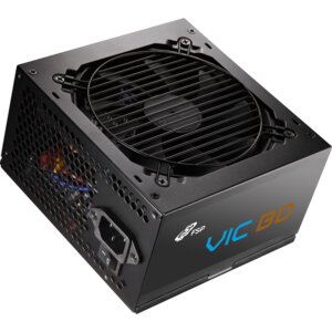 FSP 650W VIC BD ATX 3.1 BRONZE NON MODULAR BLACK PSU, EMBOSSED CABLES, 105? BULK CAPACITOR, DC-DC MODULE, AND SAFETY PROTE