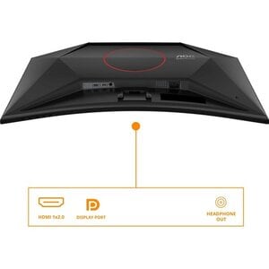 AOC C32G42ZE - 31.5" Curved VA FHD 1920x1080 - 260Hz (OC Native 240Hz) - 0.3ms MPRT - Adaptive Sync - HDR10 - HDMI 2.0 - D