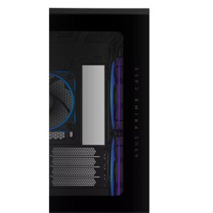 ASUS Prime AP202 MicroATX Case with Tempered Glass, ARGB (Black)