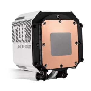 TUF Gaming LC III 360 ARGB LCD all-in-one liquid CPU cooler with pre-installed triple fans designed for high airflow & sta
