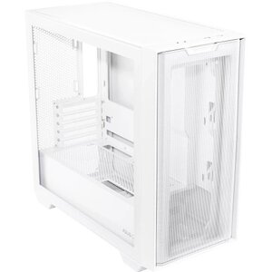ASUS A21 PLUS White microATX case offers support for hidden-connector motherboards, 360 mm radiators and 380 mm graphics c