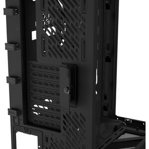 ASUS ROG Cronox GR801 Computer Case - EATX Full Tower - 9.2-inch LCD Screen - 400mm GPU Support - Dual 360mm Radiator Supp
