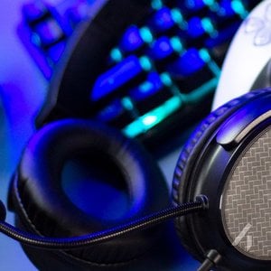 C6-100 Gaming Headset Black For PS5, PS4, XBOX, Nintendo Switch 2, Nintendo Switch PC & Mobile