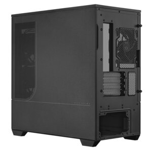 ASUS Prime AP202 MicroATX Case with Tempered Glass, ARGB (Black)