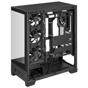 ASUS A31 PLUS Case - Mid Tower - ARGB - ATX, Micro-ATX, Mini-ITX, BTF - Black