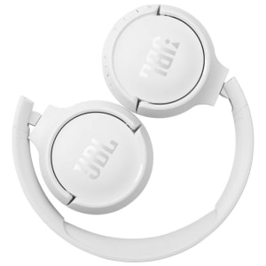 JBL Tune 510BT Wireless Over-the-head Stereo Headset - White - Binaural - Circumaural - Bluetooth - 32 Ohm - 20 Hz to 20 kHz
