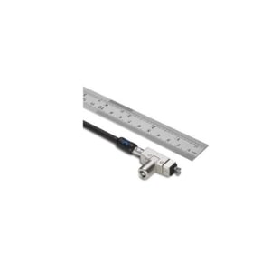 Kensington Slim N17 2.0 Keyed Laptop Lock for Wedge-Shaped Slots & Dell Notebooks - Standard Keyed