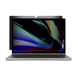 Targus ASM14MBPGL Anti-glare Privacy Screen Filter - Clear, Black - TAA Compliant - For 35.6 cm (14") Widescreen LCD MacBo