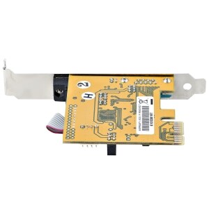 StarTech.com Serial Adapter - Low-profile Plug-in Card - PCI Express x1 - PC, Linux - 2 x Number of Serial Ports External
