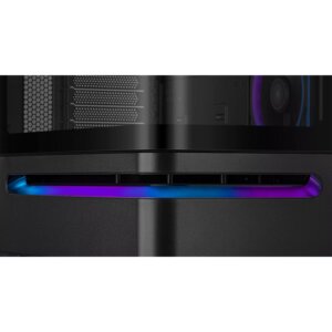 ASUS Prime AP202 MicroATX Case with Tempered Glass, ARGB (Black)