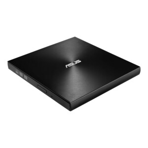 ASUS ZenDrive U8M Black ultra-slim external DVD drive writer USB C interface compatible with Windows and Mac OS M-DISC sup