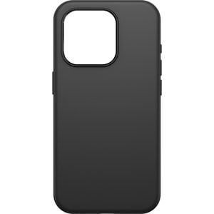 OtterBox Symmetry Case for Apple iPhone 15 Pro Max Smartphone - Black - Retail - Bacterial Resistant, Drop Resistant - Pla