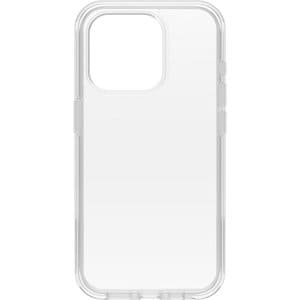 OtterBox Symmetry Case for Apple iPhone 15 Pro Smartphone - Clear - Retail - Bacterial Resistant, Drop Resistant - Plastic