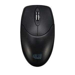 Adesso Wireless Desktop WKB-1320CB Keyboard & Mouse - English (US) - 1 Each - USB Membrane Wireless RF 2.40 GHz Keyboard -