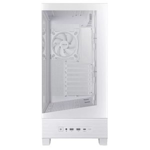ASUS A31 PLUS Case - Mid Tower - ARGB - ATX, Micro-ATX, Mini-ITX, BTF - White